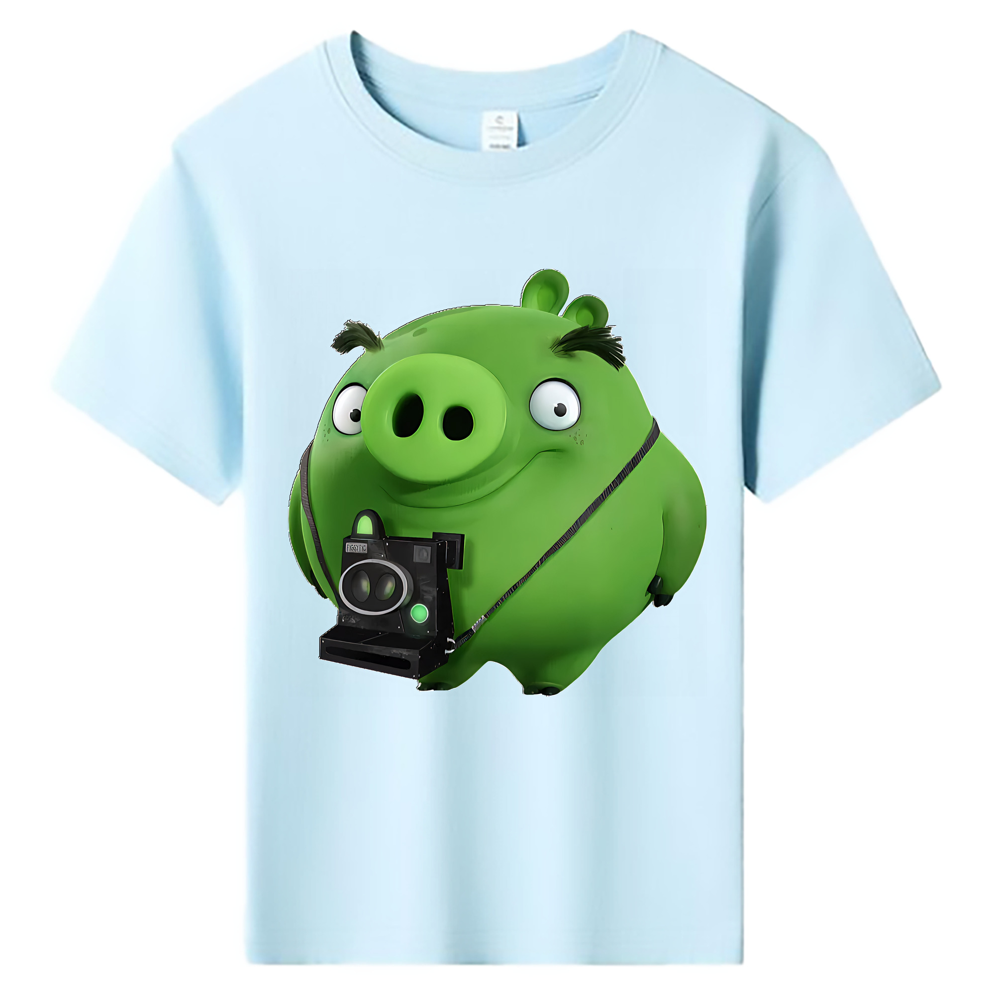（画像用） Angry Birds アングリーバード 綿100％キッズTシャツ（フロントプリント）